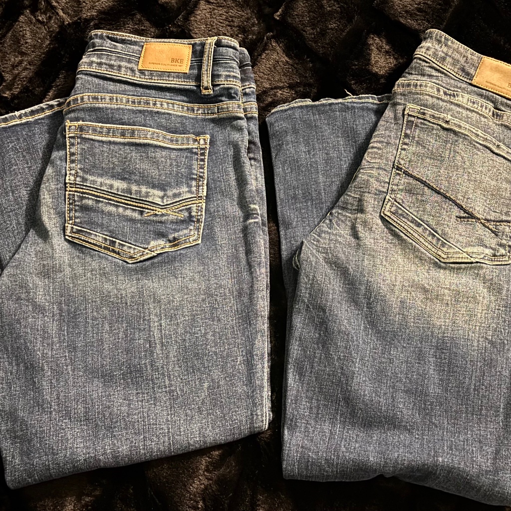 Womens Bke Gabby High Rise Capri Pants Size 28